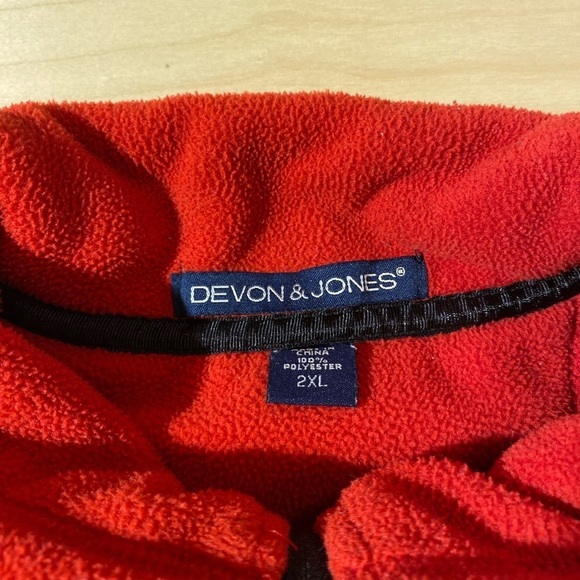 Devon & Jones Fleece Jacket with Cummins Logo 2XL (IG) - Picture 12 of 16
